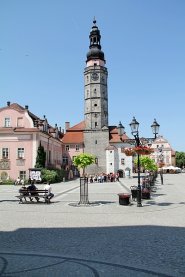 Bolesławiec, rynek z ratuszem
